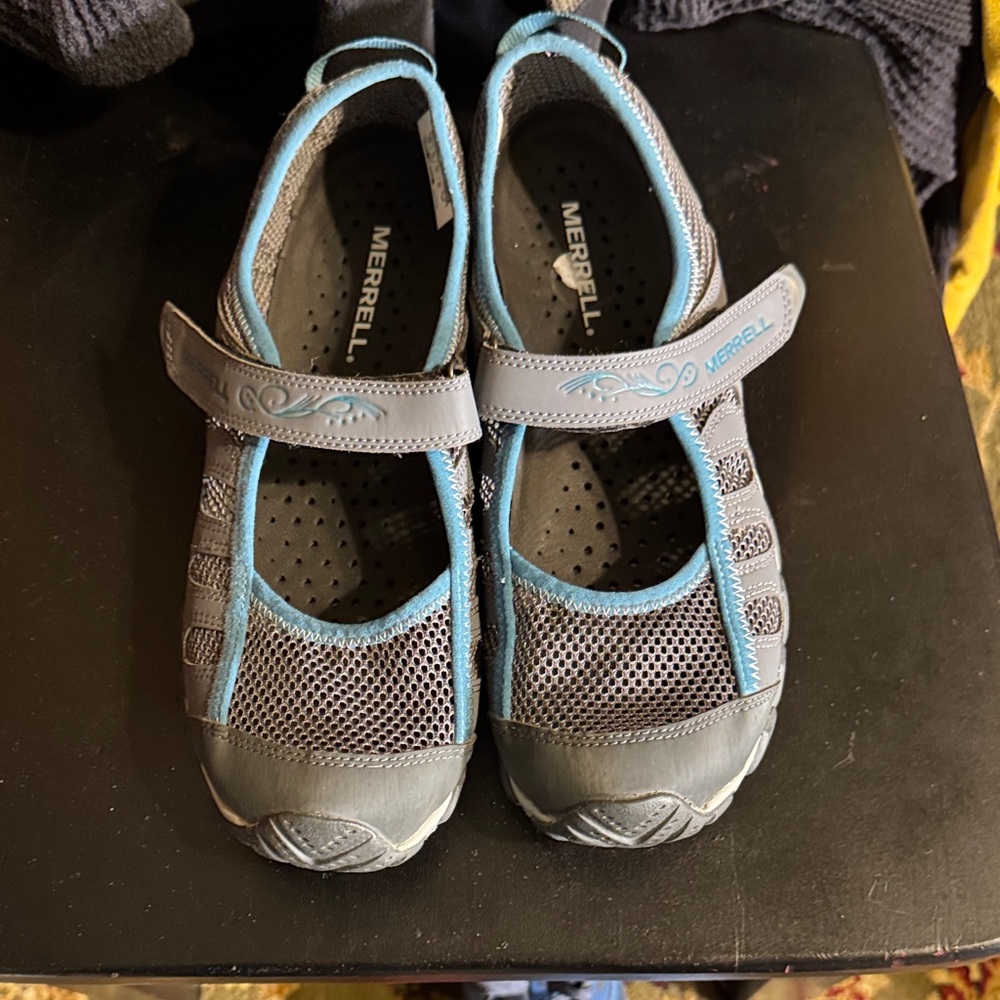 Merrell Women’s Water Shoes in Gray and Blue
